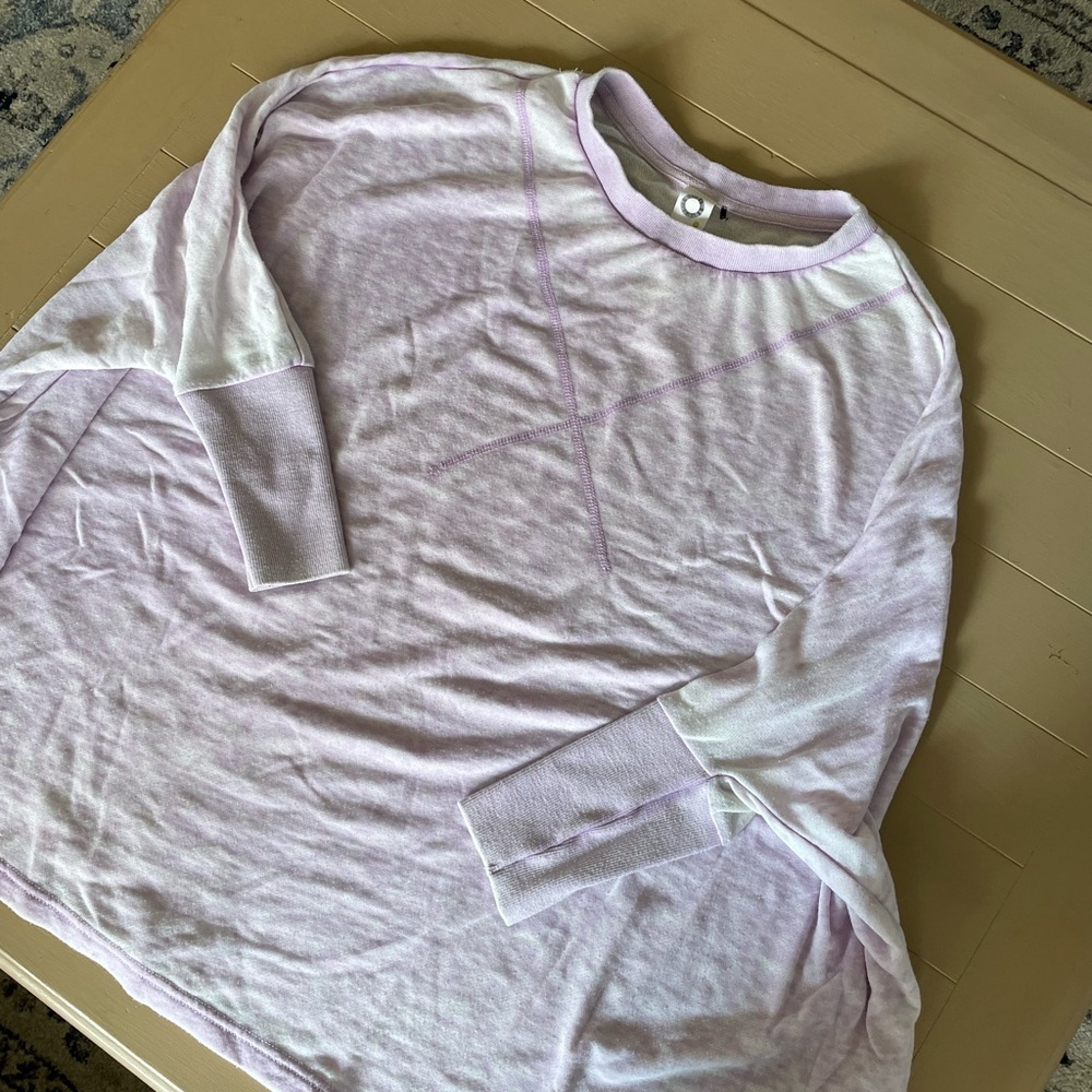 Free people oversized Dolan sleeve top